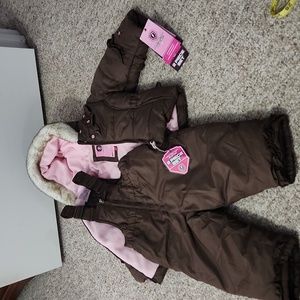 2 piece infant snow suit